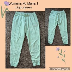 Nike women's Mint Green Joggers